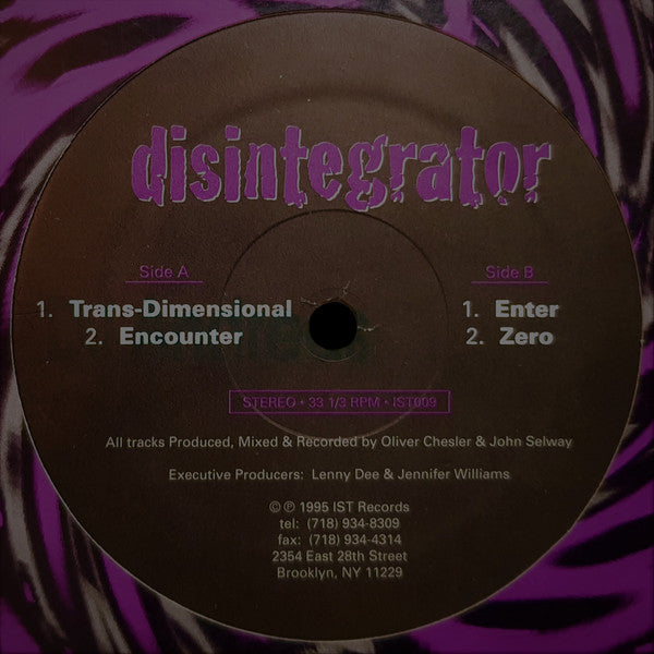 Disintegrator : Trans-Dimensional (12")