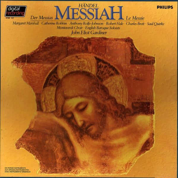 Monteverdi Choir*, English Baroque Soloists* Conducted By John Eliot Gardiner, Händel* : Messiah (Box + 3xLP, Dig)