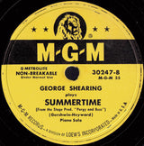 The George Shearing Quintet : You're Hearing George Shearing (4x10", Album)