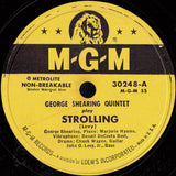 The George Shearing Quintet : You're Hearing George Shearing (4x10", Album)