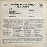 Meade "Lux" Lewis : Barrel House Piano (LP, Album)