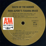 Herb Alpert & The Tijuana Brass : South Of The Border (LP, Album, Mon)