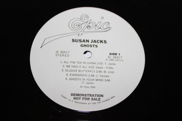 Susan Jacks : Ghosts (LP, Album, Promo)