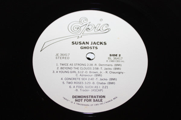 Susan Jacks : Ghosts (LP, Album, Promo)