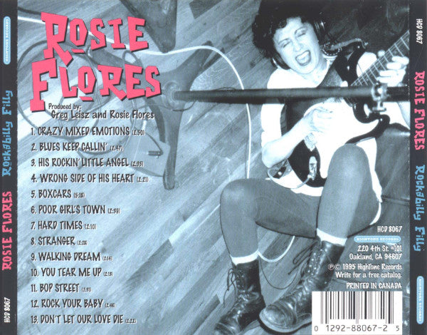 Rosie Flores : Rockabilly Filly (CD, Album)