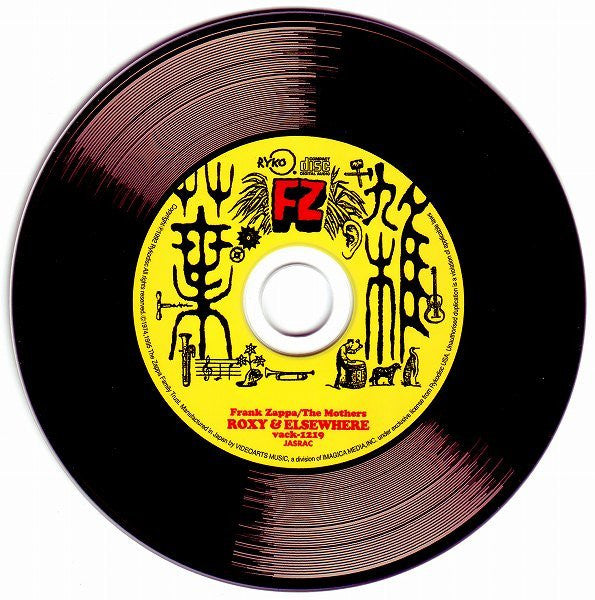 Zappa* / Mothers* : Roxy & Elsewhere (CD, Album, Ltd, RE, RM, Pap)