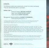 Spinal Tap : Break Like The Wind (CD, Album)