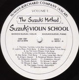 Shinichi Suzuki (2) / Shizuko Suzuki : Suzuki Violin School, Vol. 1 & Vol. 2 (LP, Album, Rev)