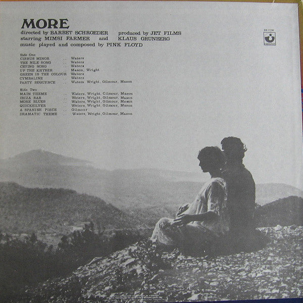 Pink Floyd : Original Motion Picture Soundtrack From The Film "More" (LP, Album, RE, Win)