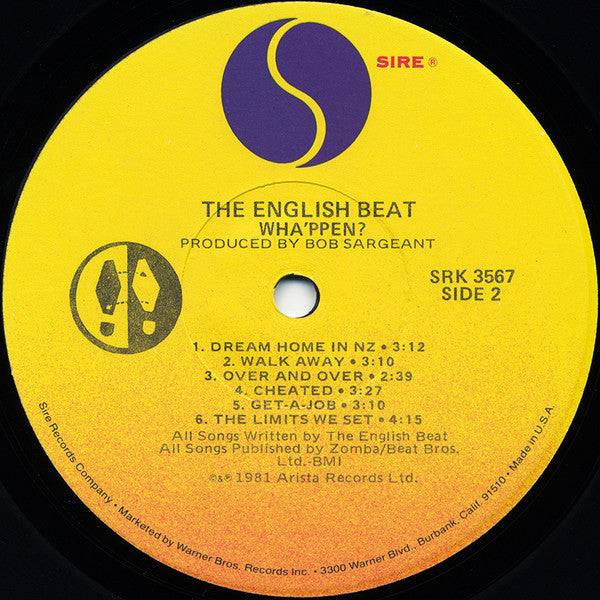 The Beat (2) : Wha'ppen (LP, Album, Jac)