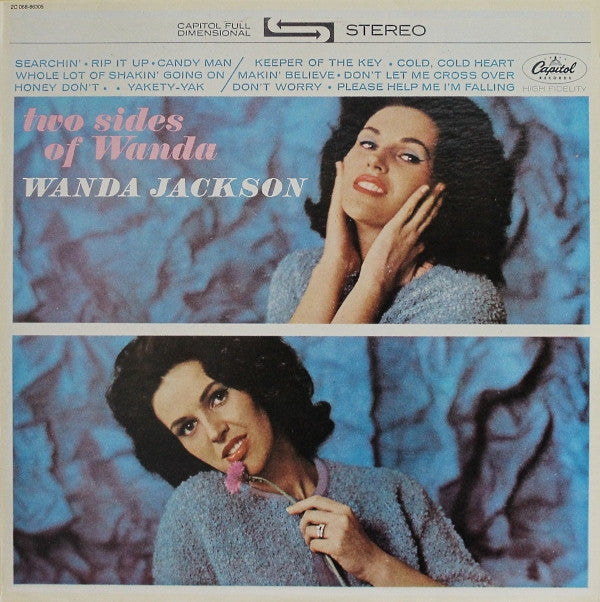 Wanda Jackson : Two Sides Of Wanda (LP, Album, RE)