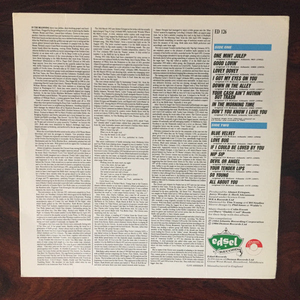 The Clovers : Five Cool Cats (LP, Comp, Mono)