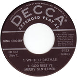 Bing Crosby : Merry Christmas (2x7", Album, EP)