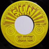 Johnny Cash : Get Rhythm / Hey Porter (7")