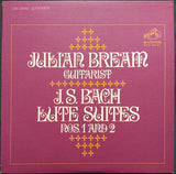 Julian Bream - Johann Sebastian Bach : Lute Suites Nos. 1 And 2 (LP, Album)