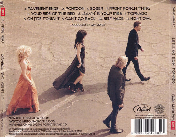 Little Big Town : Tornado (CD, Album)