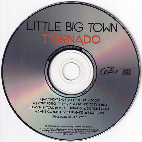 Little Big Town : Tornado (CD, Album)