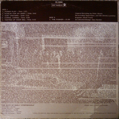 Steppenwolf : Early Steppenwolf (LP, Album, Tru)
