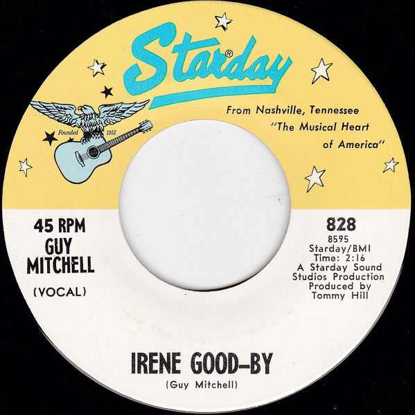 Guy Mitchell : Irene Good-By / Alabam (7", Single)