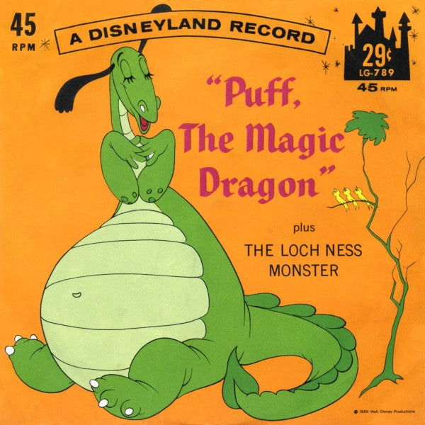 Sally Sweetland, Bill Lee (4), Thurl Ravenscroft : Puff, The Magic Dragon (7", Single)