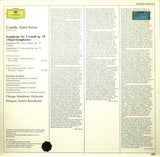 Camille Saint-Saëns - Gaston Litaize · Chicago Symphony Orchestra, Daniel Barenboim : Symphony No. 3 ”Organ” · „Orgel-Symphonie” (LP)