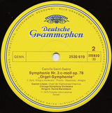 Camille Saint-Saëns - Gaston Litaize · Chicago Symphony Orchestra, Daniel Barenboim : Symphony No. 3 ”Organ” · „Orgel-Symphonie” (LP)