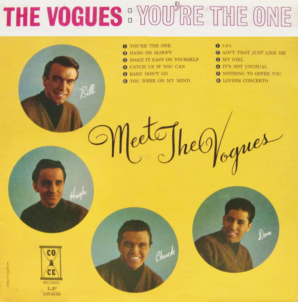The Vogues : Meet The Vogues (LP, Album, Mono)
