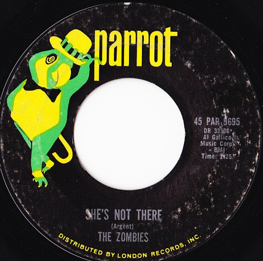 The Zombies : She's Not There (7", Single, Styrene, Ter)