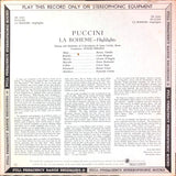 Giacomo Puccini / Renata Tebaldi, Carlo Bergonzi, Ettore Bastianini, Cesare Siepi, Fernando Corena, Tullio Serafin : La Bohème (Highlights) (LP)