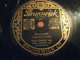 Bing Crosby : I Cried For You (Now It's Your Time To Cry Over Me) / Stardust (Shellac, 10")