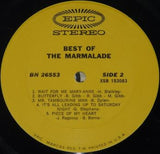 The Marmalade : Best Of The Marmalade (LP, Comp)