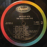 The Dave Clark Five : On Stage With The Dave Clark Five (LP, Album, Mono)