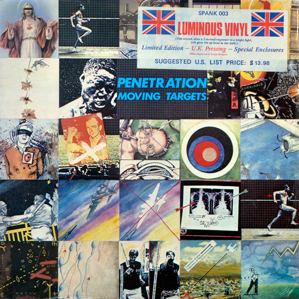 Penetration (2) : Moving Targets (LP, Album, Ltd, Glo)