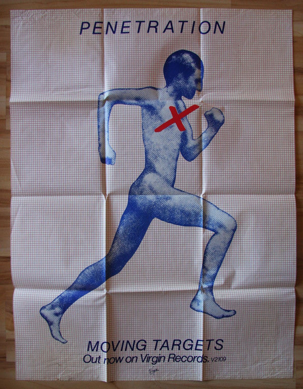 Penetration (2) : Moving Targets (LP, Album, Ltd, Glo)