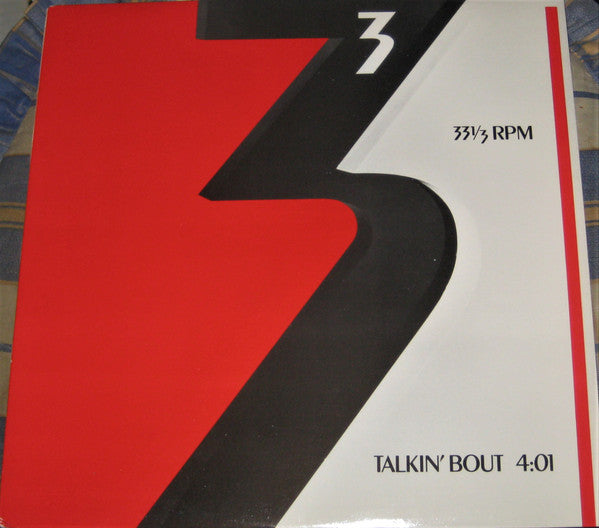 3 (2) : Talkin' Bout (12", Single, Promo)