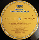 Franz Liszt - Wilhelm Kempff : Seconde Année De Pèlerinage • Deux Légendes (LP, Album)