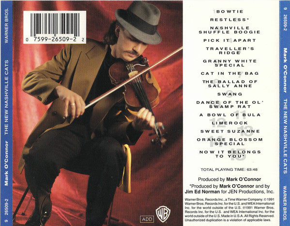 Mark O'Connor : The New Nashville Cats (CD, Album)