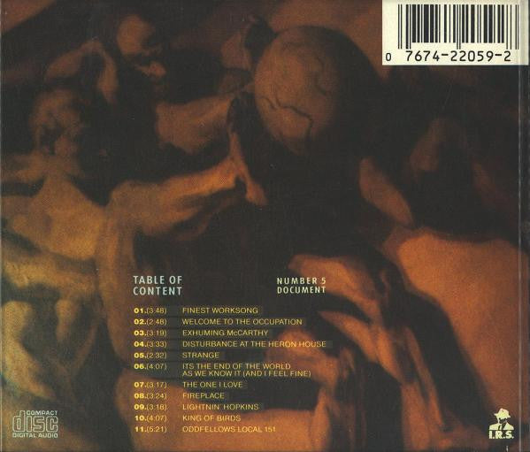 R.E.M. : Document (CD, Album, RP)