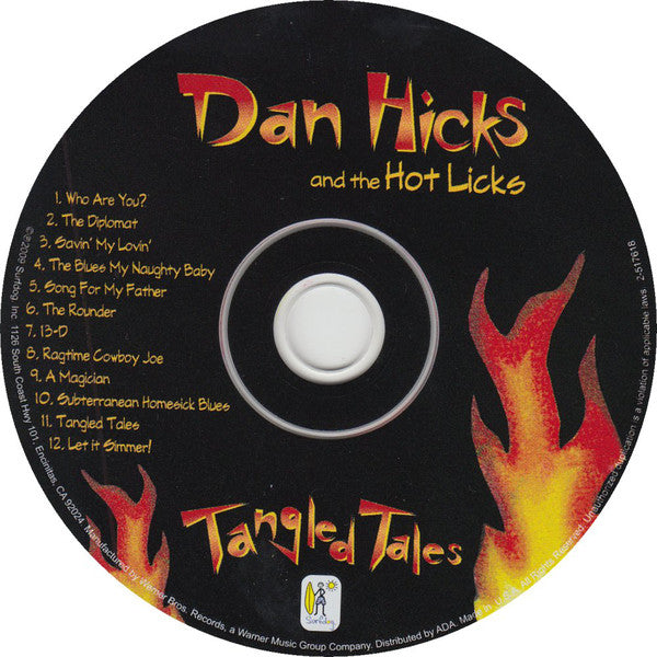 Dan Hicks And His Hot Licks : Tangled Tales (CD, Album)