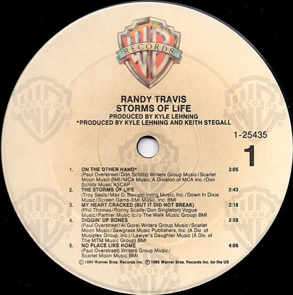 Randy Travis : Storms Of Life (LP, Album, Spe)