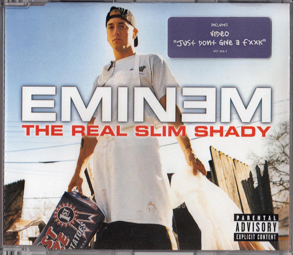 Eminem : The Real Slim Shady (CD, Maxi, Enh)
