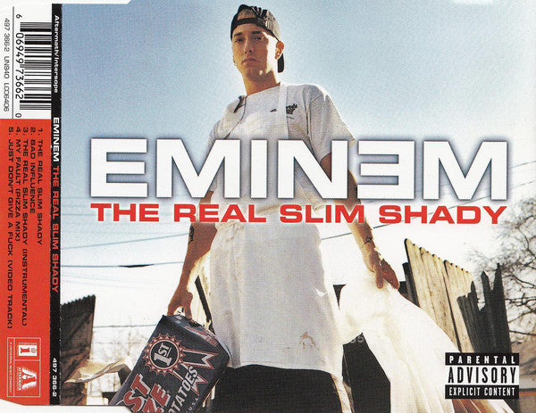 Eminem : The Real Slim Shady (CD, Maxi, Enh)