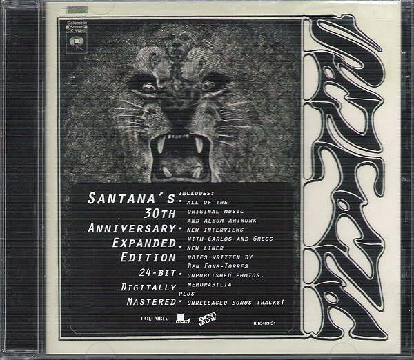 Santana : Santana (CD, Album, RE, RM, 30t)