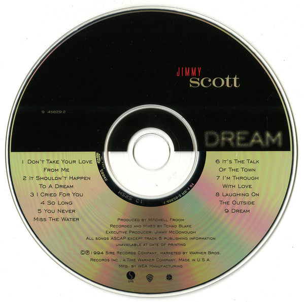 Jimmy Scott : Dream (CD, Album)