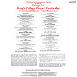 The King's College Choir Of Cambridge : Christmas - A Festival Of Lessons And Carols (LP, RE)