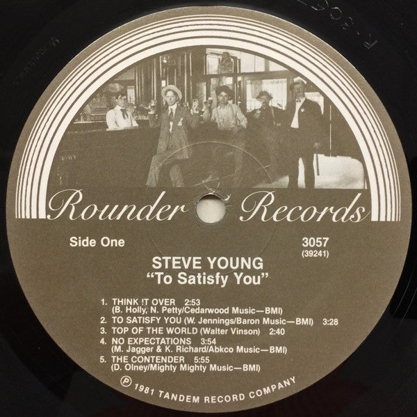 Steve Young (2) : To Satisfy You (LP, Album)