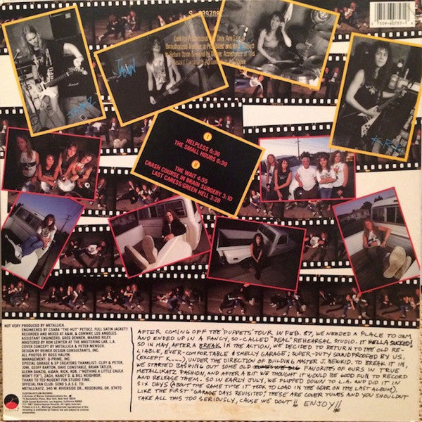 Metallica : The $5.98 E.P. - Garage Days Re-Revisited (12", EP, Promo, SP )