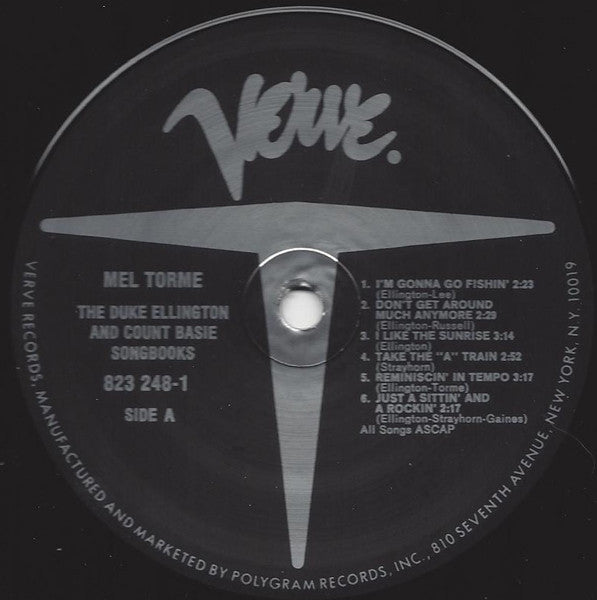 Mel Tormé : The Duke Ellington & Count Basie Songbooks (LP, Album, RE, RM)