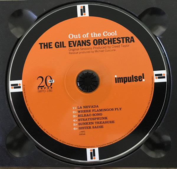 Gil Evans And His Orchestra : Out Of The Cool (CD, Album, RE, RM)