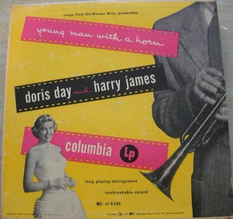 Doris Day And Harry James (2) : Young Man With A Horn (10", Album)